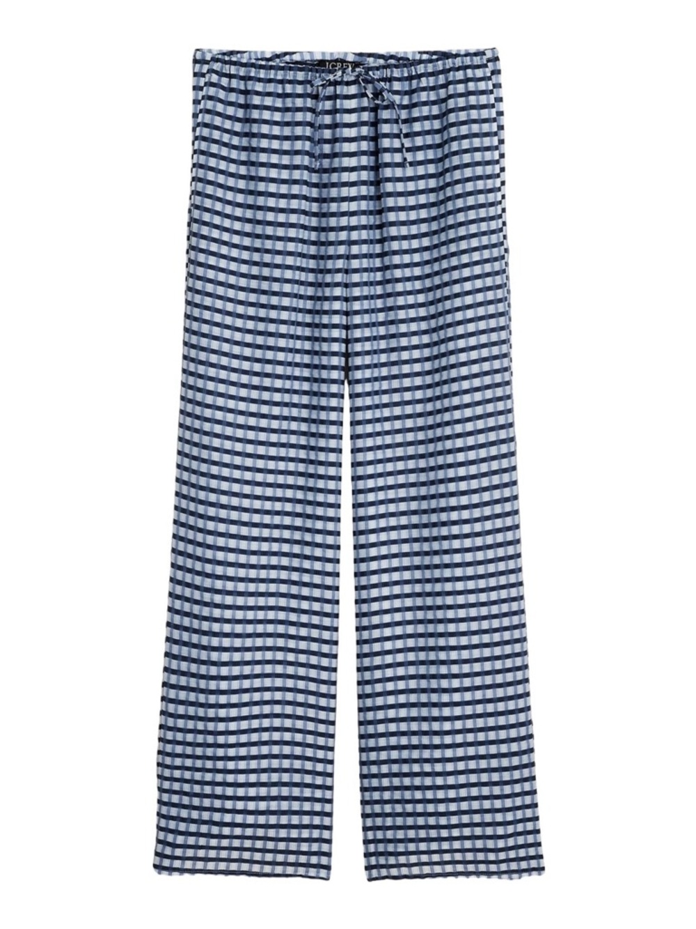 🆕 JCREW Crinkled Beach Pant in Gingham